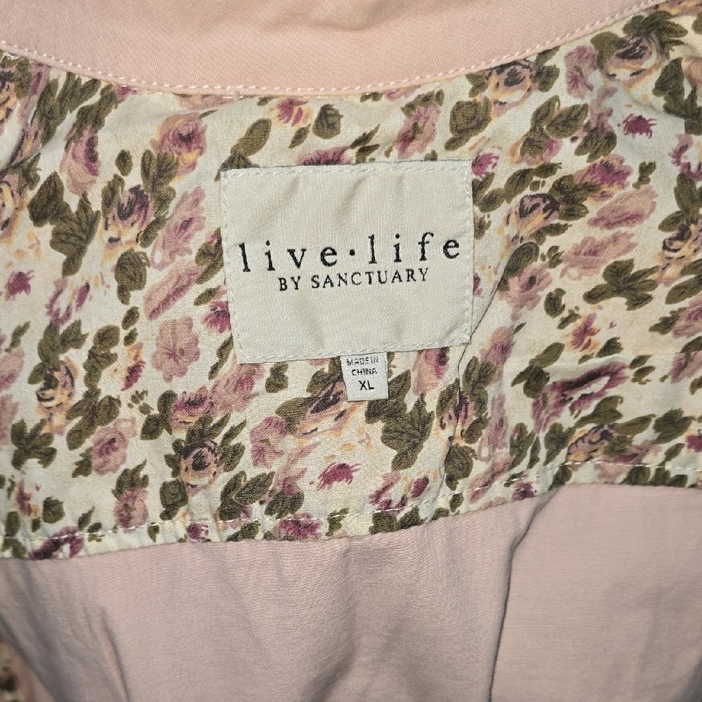 Live*Life by Sanctuary Pink Blazer Woman's Size XL - Picture 15 of 15
